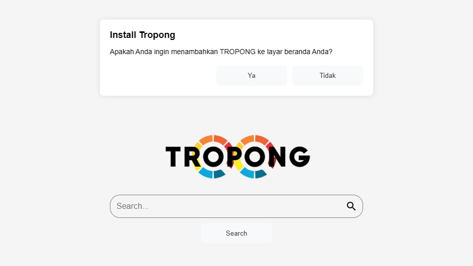 tropong.com